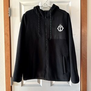 EMPYRE fleece hooded jacket